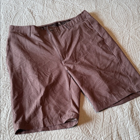 Pebble Beach Men's Gray Flat Front Golf Shorts - Picture 1 of 4